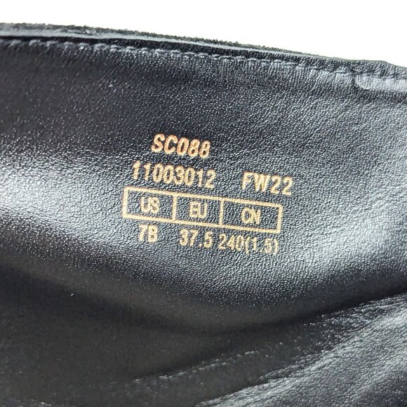 Stuart Weitzman Women Grandiose Black Suede Ankle Dress Office Back Lace Boots 7 - Picture 8 of 11